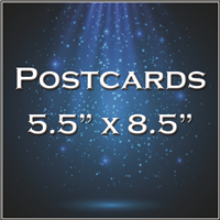 Postcards 5.5" x8.5"