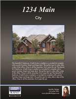 Property Brochures 8.5" x 11" Coldwell 3005